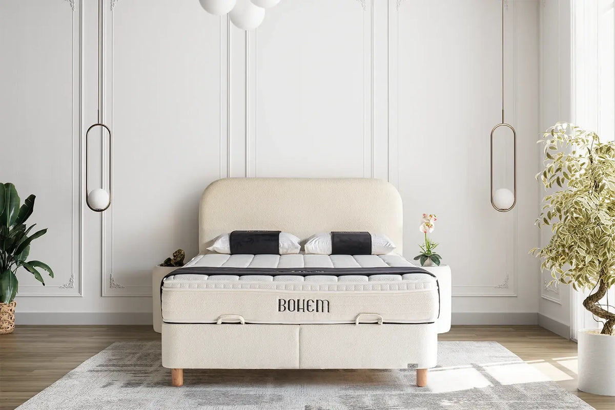 BOHEM Boxspringbett mit Stauraum