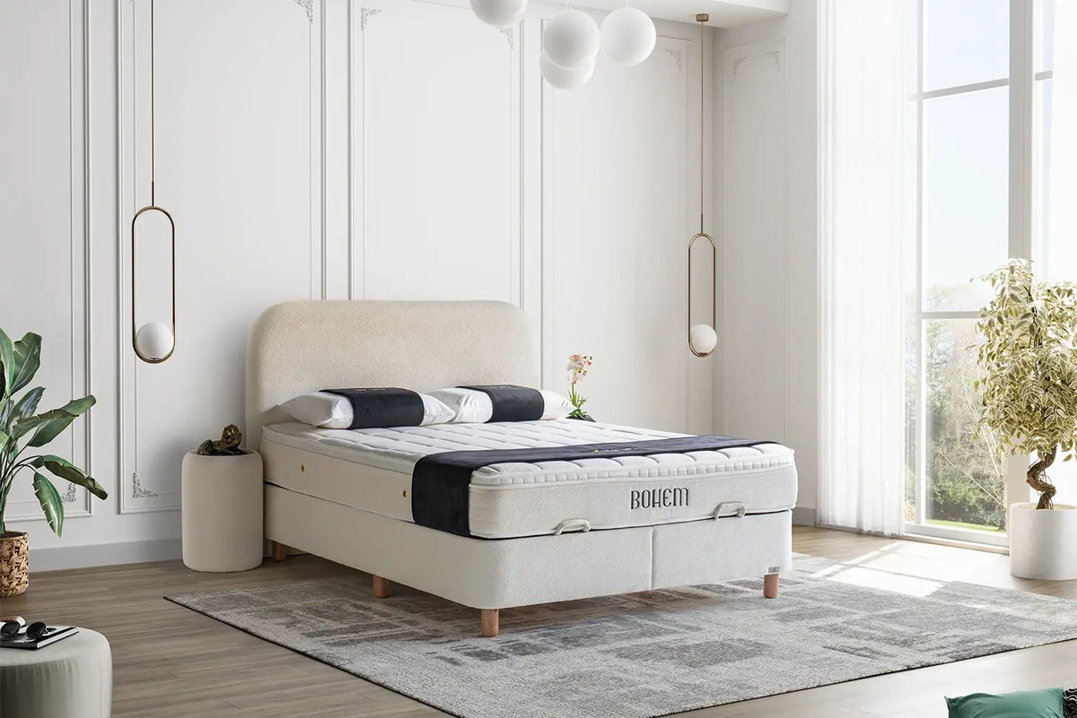 BOHEM Boxspringbett mit Stauraum