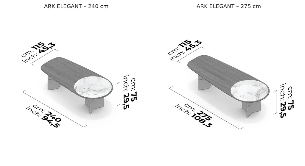 Ark Elegant Esstisch | Saloni