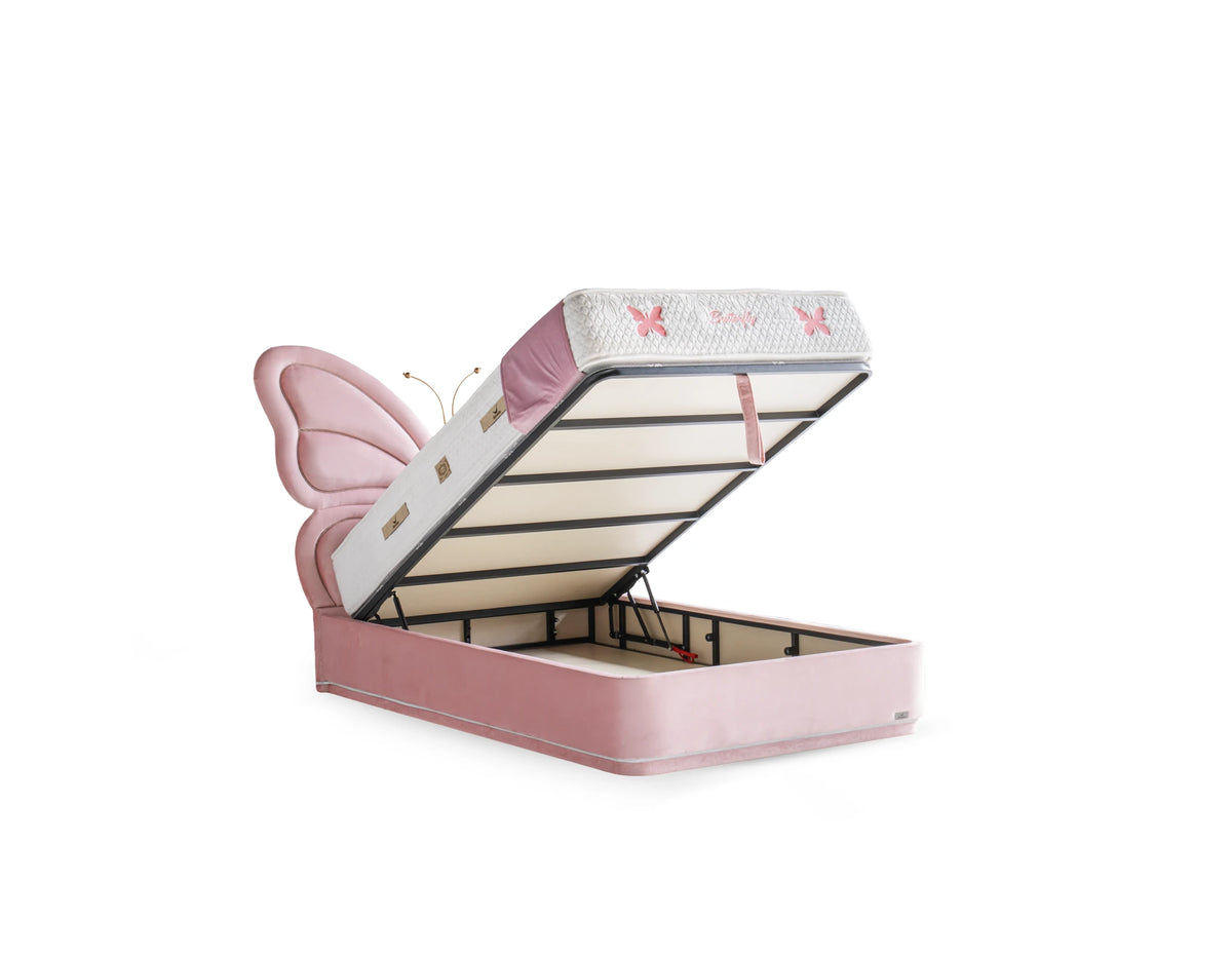 BUTTERFLY Kinderbett mit Stauraum