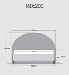 Point | Revella Boxspringbett mit Stauraum