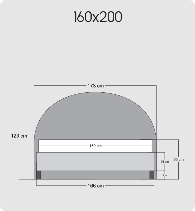 Point | Revella Boxspringbett mit Stauraum