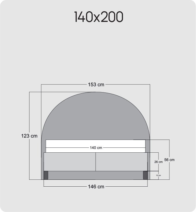 Point | Revella Boxspringbett mit Stauraum