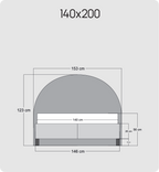 Point | Revella Boxspringbett mit Stauraum