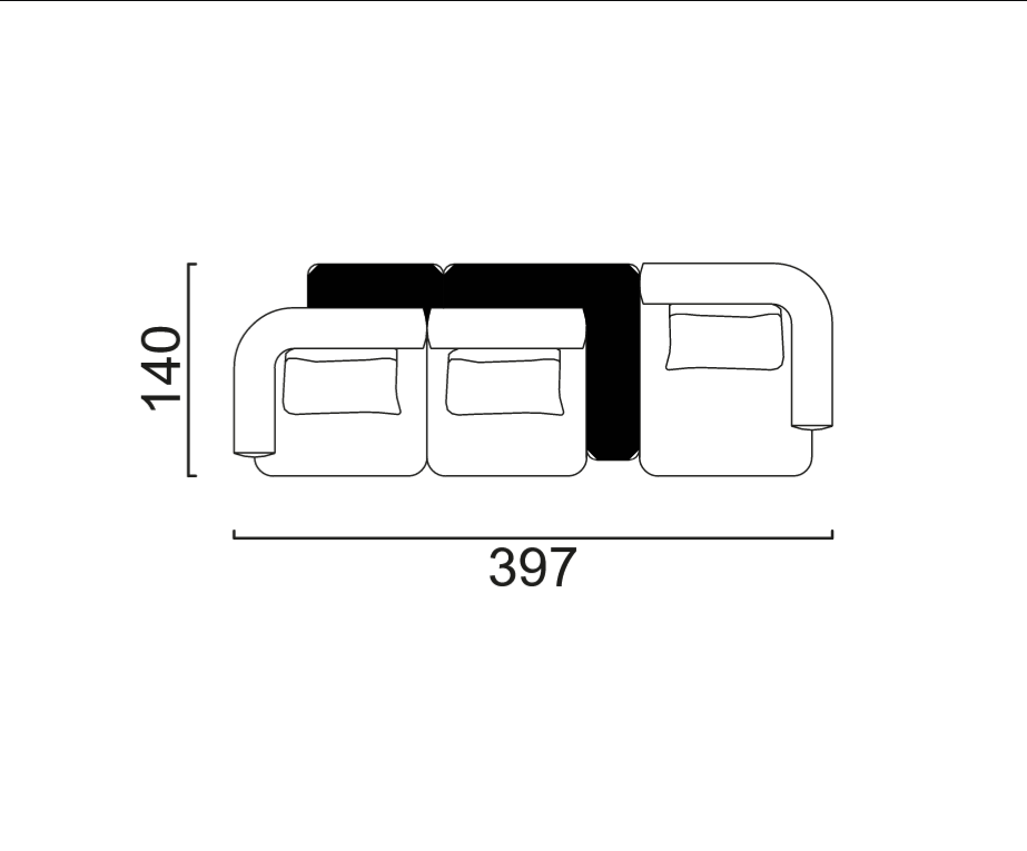 Kyoto Sofa | Saloni