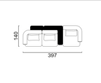 Kyoto Sofa | Saloni