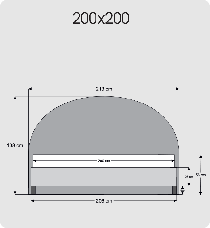 Point | Revella Boxspringbett mit Stauraum