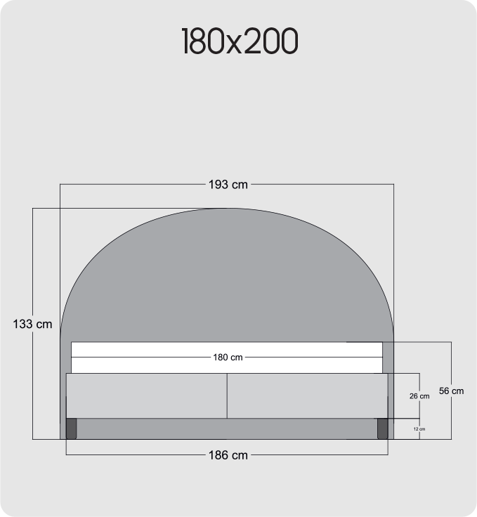Point | Revella Boxspringbett mit Stauraum
