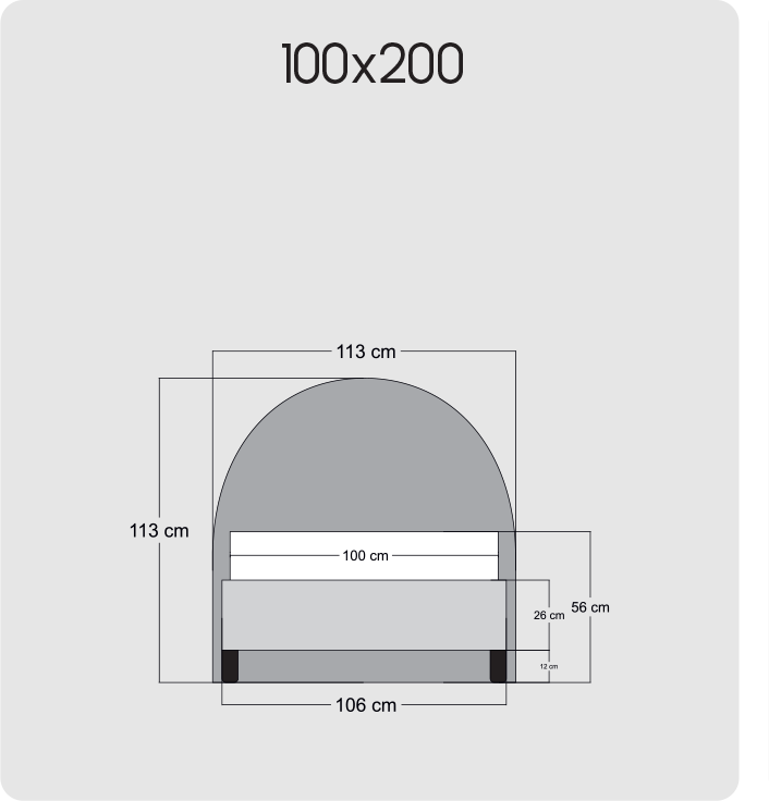 Point | Revella Boxspringbett mit Stauraum