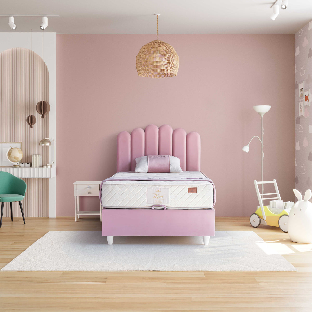 Luna | Revella Kinderbett mit Stauraum