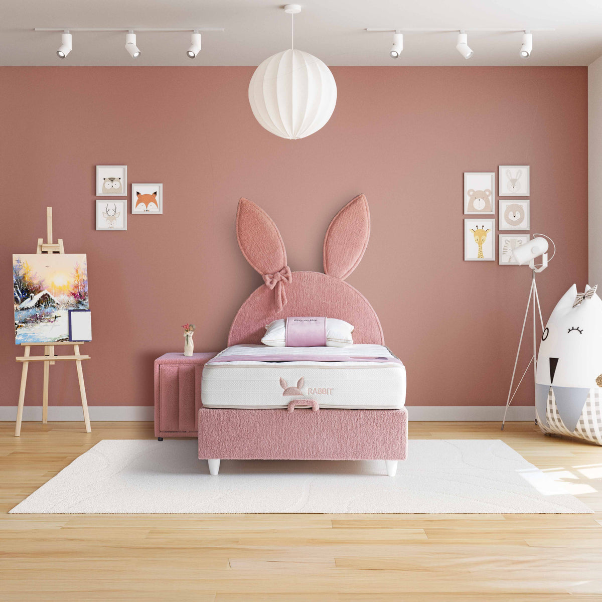 Rabbit | Revella Kinderbett mit Stauraum