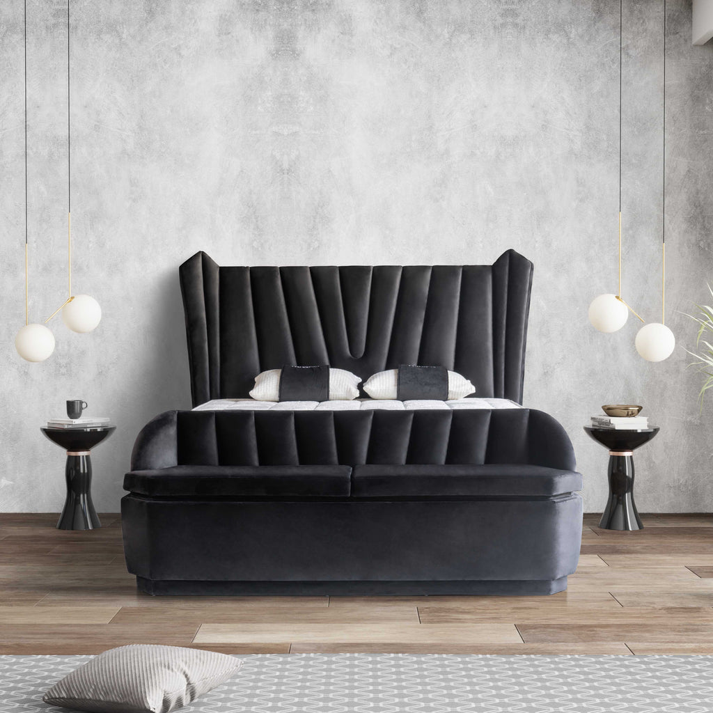 Serene Sofa | Revella Boxspringbett mit Stauraum