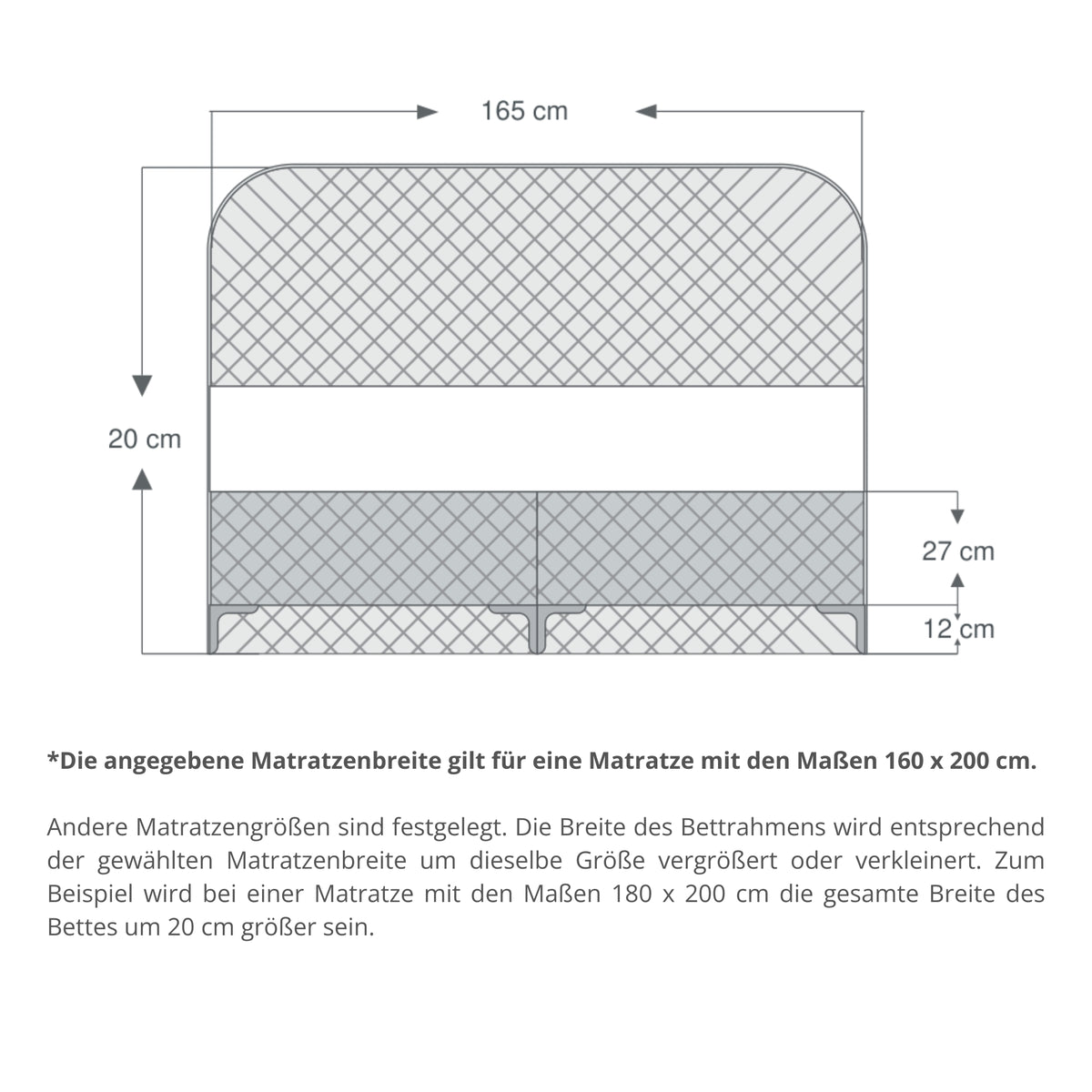 Sienna Cross | Revella Boxspringbett mit Stauraum
