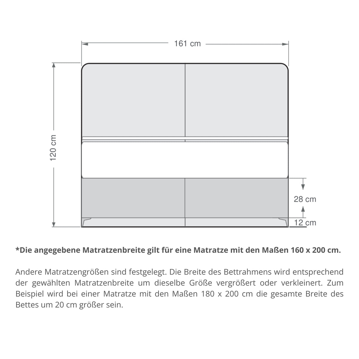 Leda | Revella Boxspringbett mit Stauraum