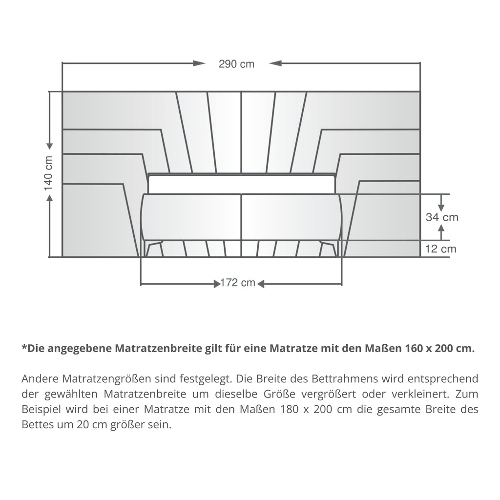 Verona | Revella Boxspringbett mit Stauraum