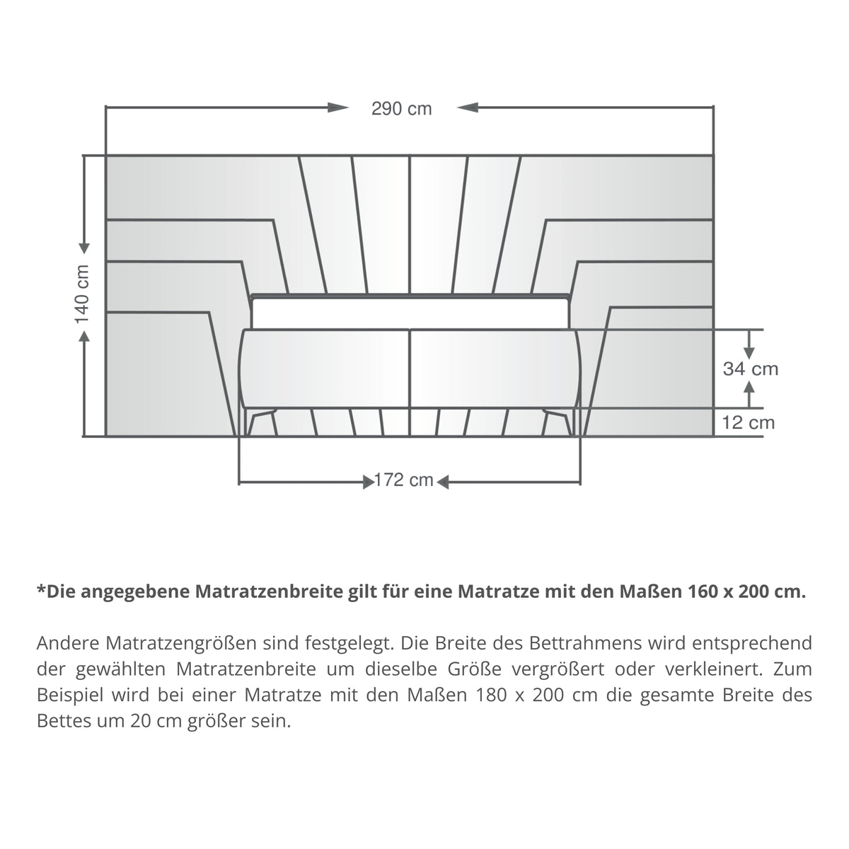 Verona | Revella Boxspringbett mit Stauraum