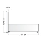 Twell | Revella Boxspringbett mit Stauraum