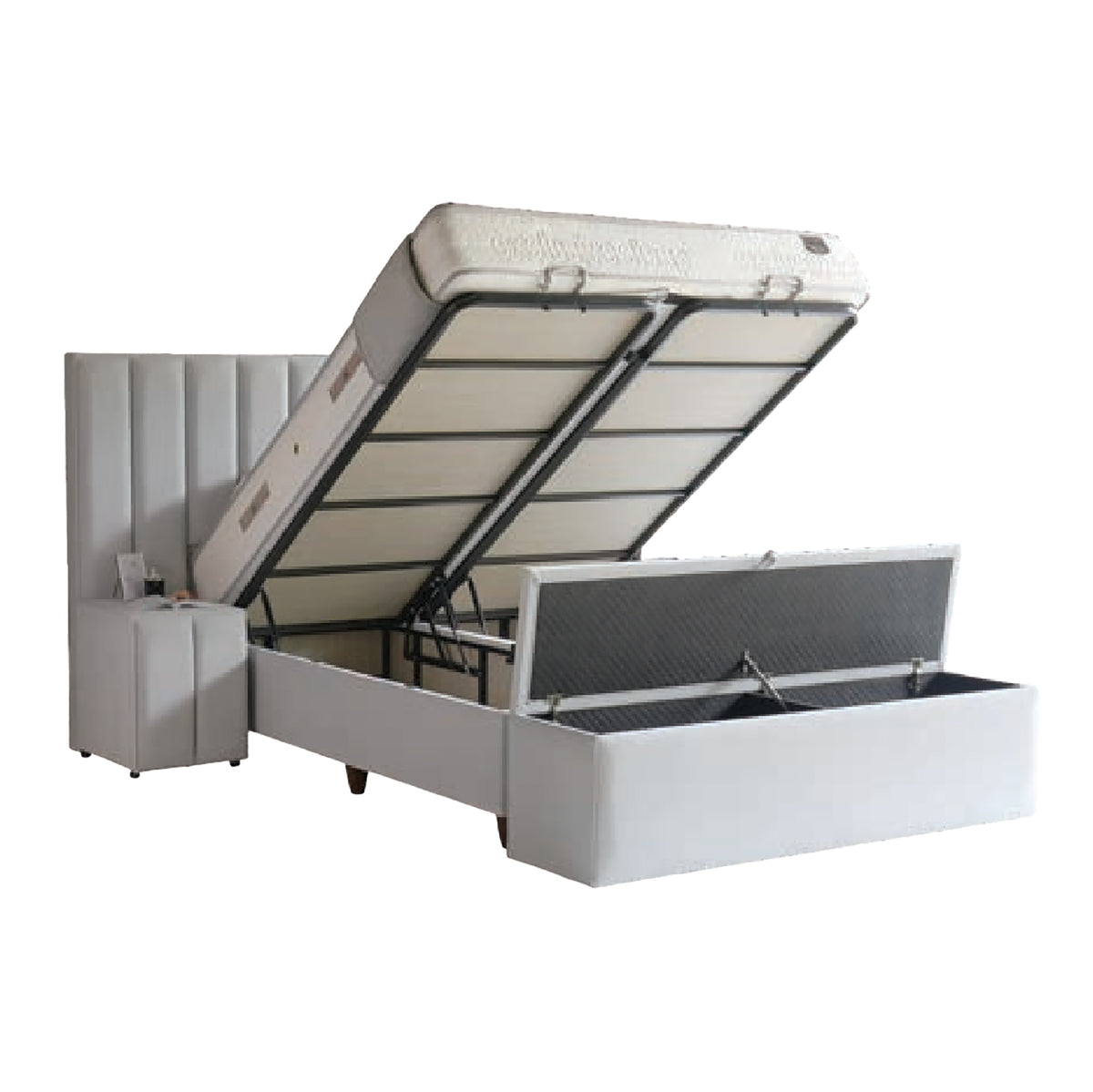 Diamond XL | Revella Boxspringbett mit Stauraum