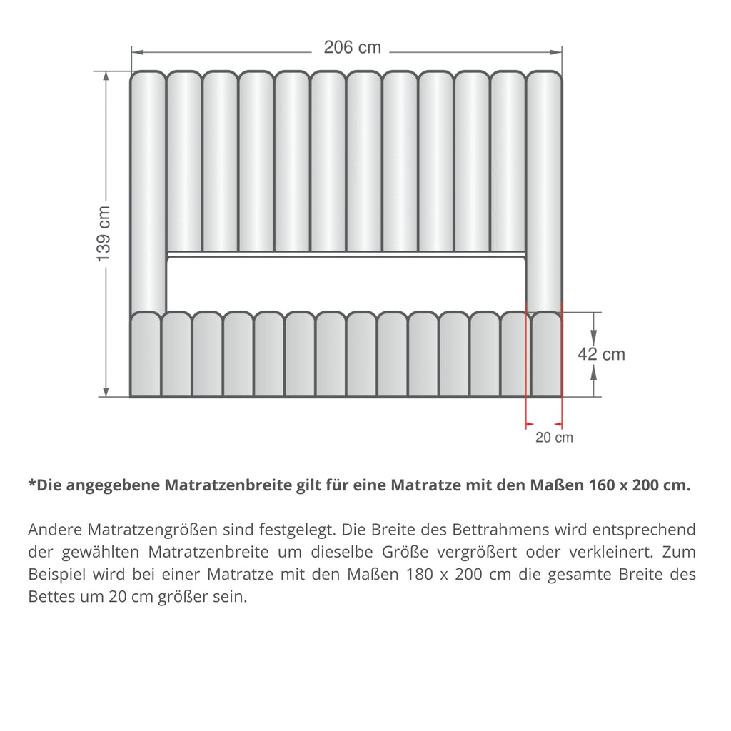 Soffia | Revella Boxspringbett mit Stauraum