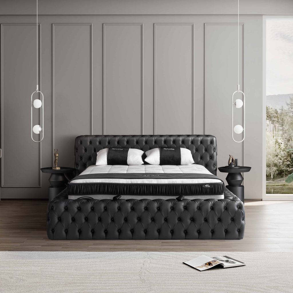 Manchester | Revella Boxspringbett mit Stauraum