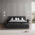 Manchester | Revella Boxspringbett mit Stauraum