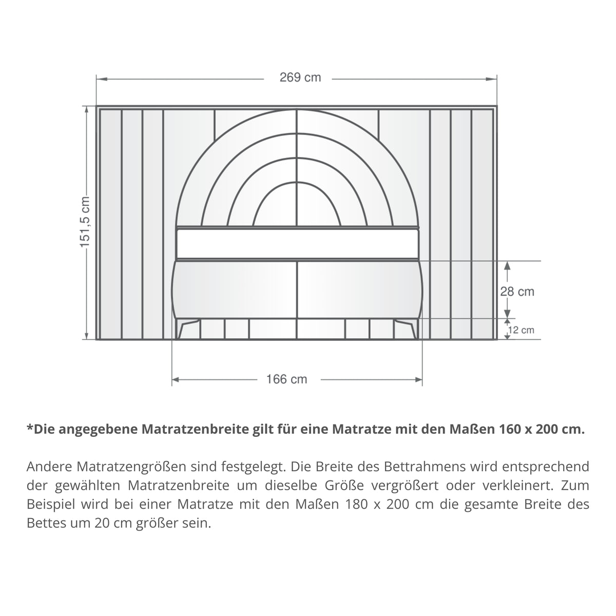 Moon | Revella Boxspringbett mit Stauraum