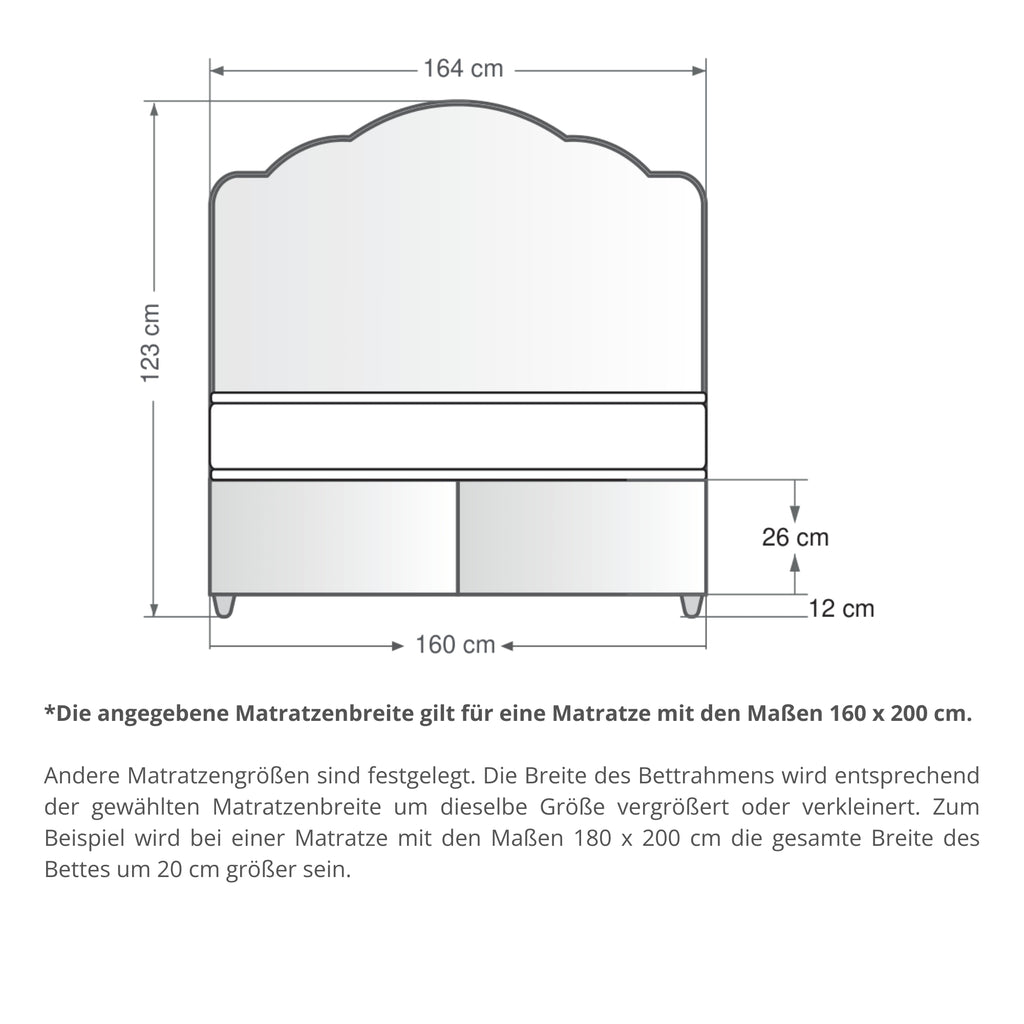 Essential | Revella Boxspringbett mit Stauraum