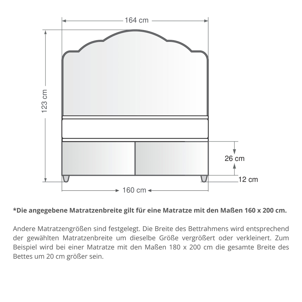 Essential | Revella Boxspringbett mit Stauraum