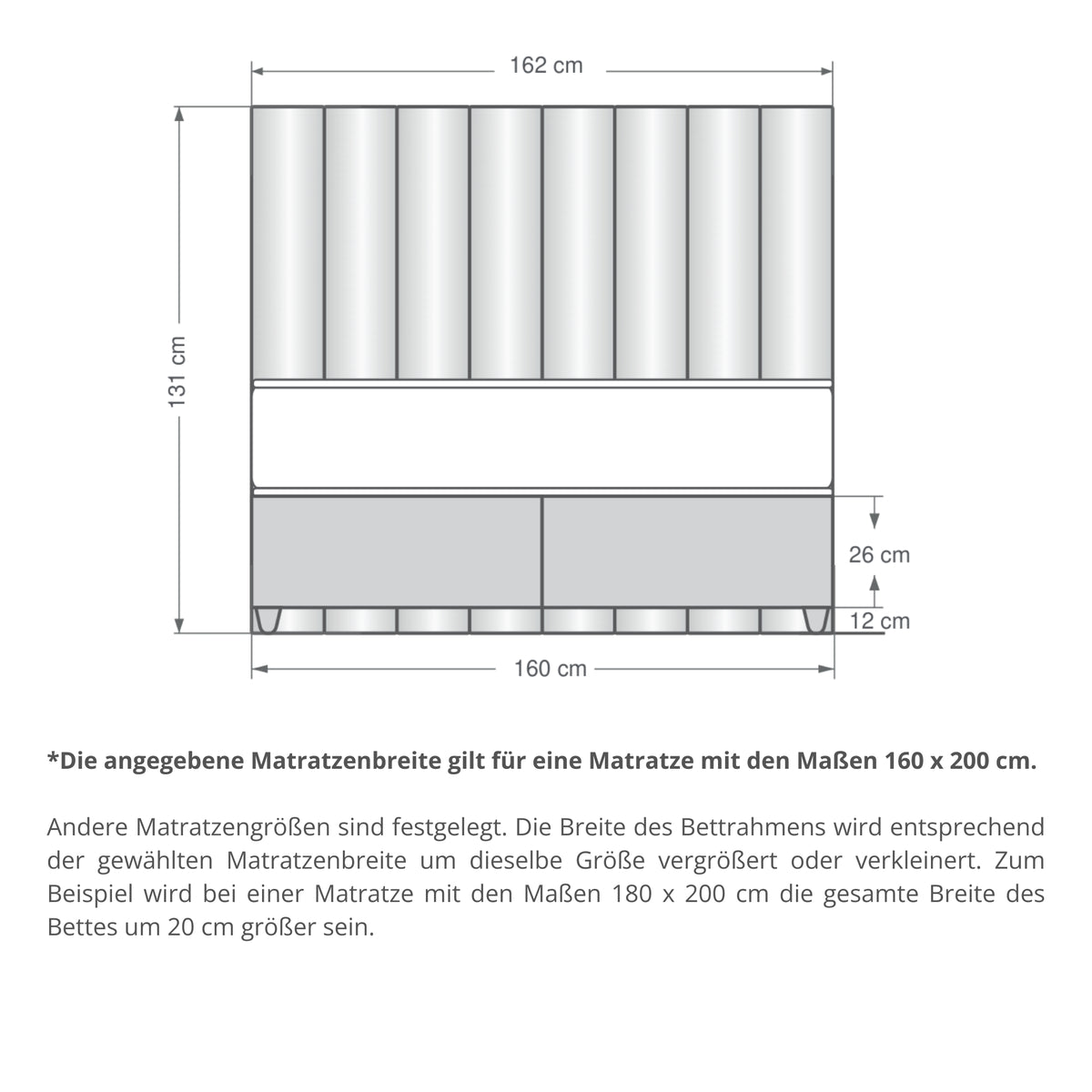 Diamond | Revella Boxspringbett mit Stauraum