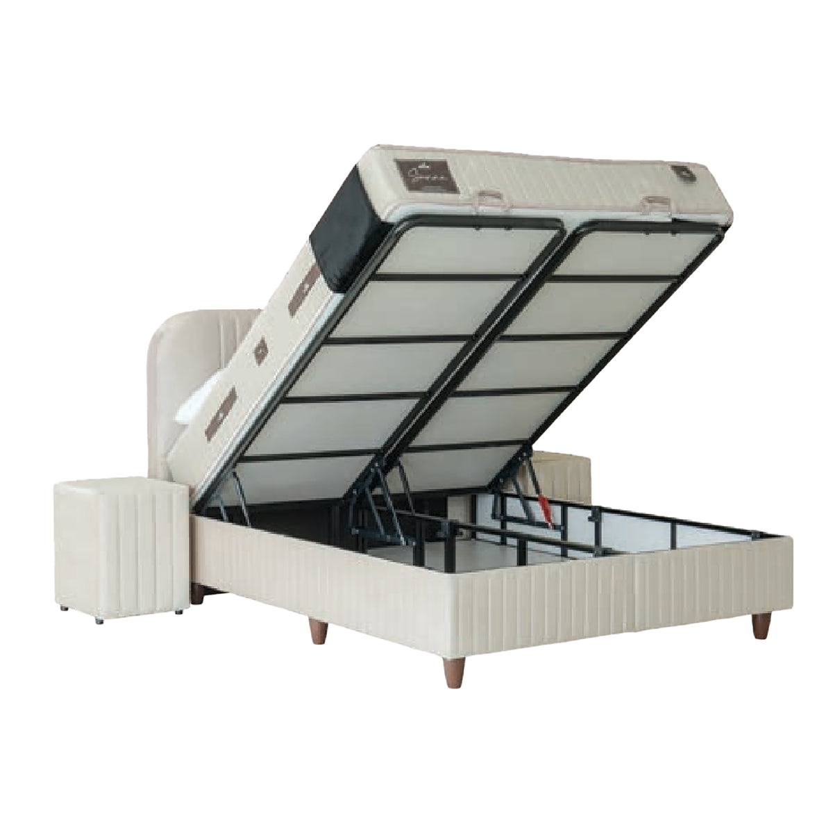 Sienna Line | Revella Boxspringbett mit Stauraum