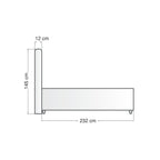 Chester XL | Revella Boxspringbett mit Stauraum