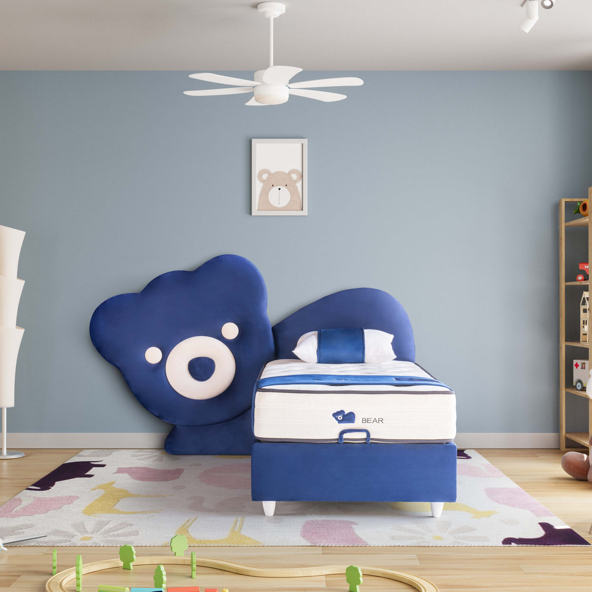 Bear | Revella Kinderbett mit Stauraum