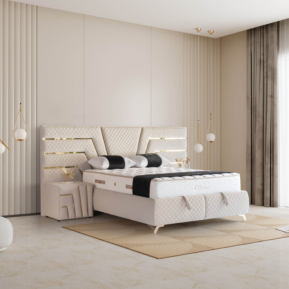 Verona | Revella Boxspringbett mit Stauraum