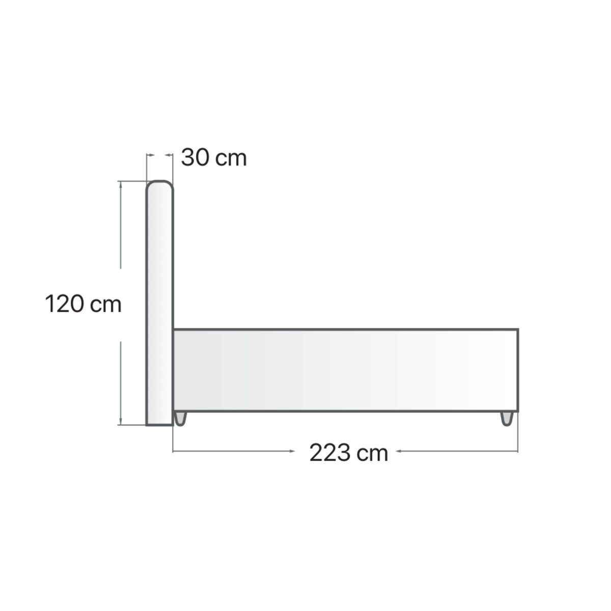 Cube | Revella Boxspringbett mit Stauraum