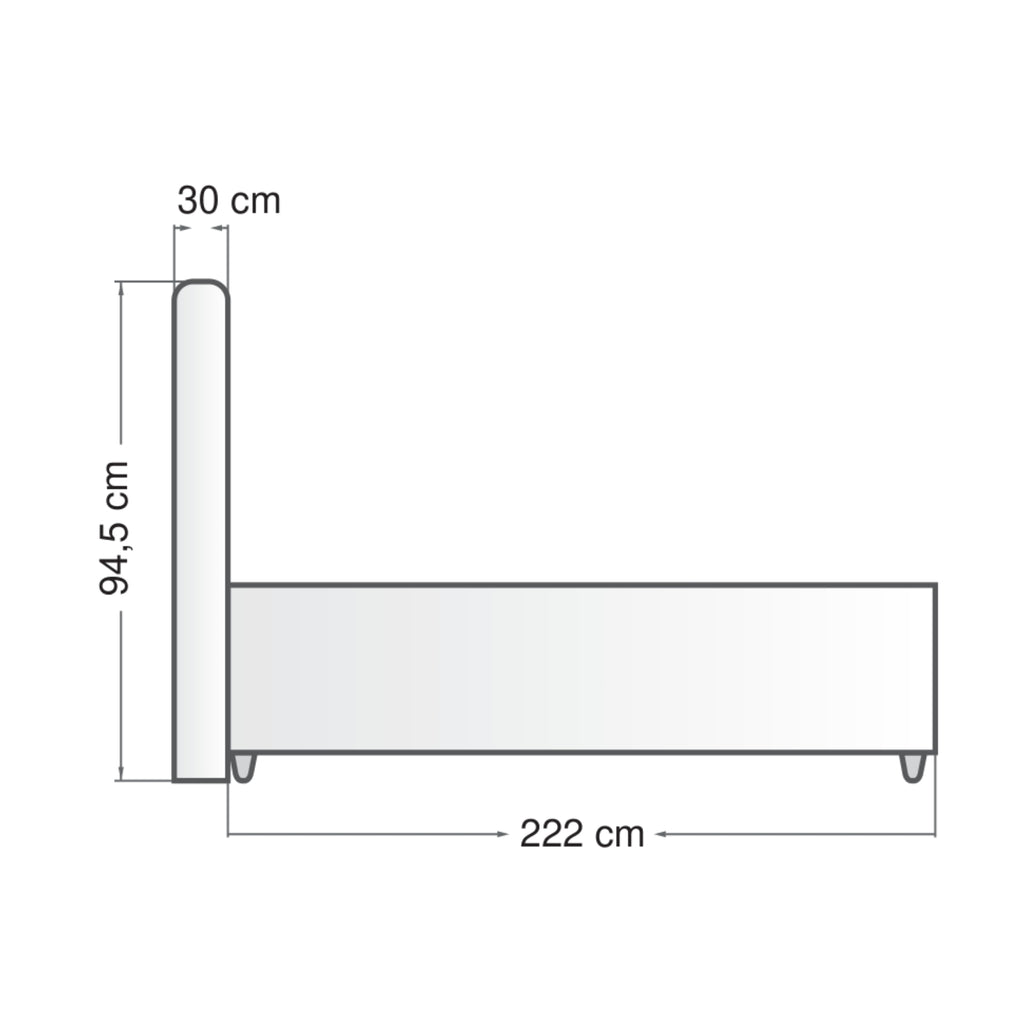 Cloud | Revella Boxspringbett mit Stauraum