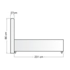 Manchester | Revella Boxspringbett mit Stauraum