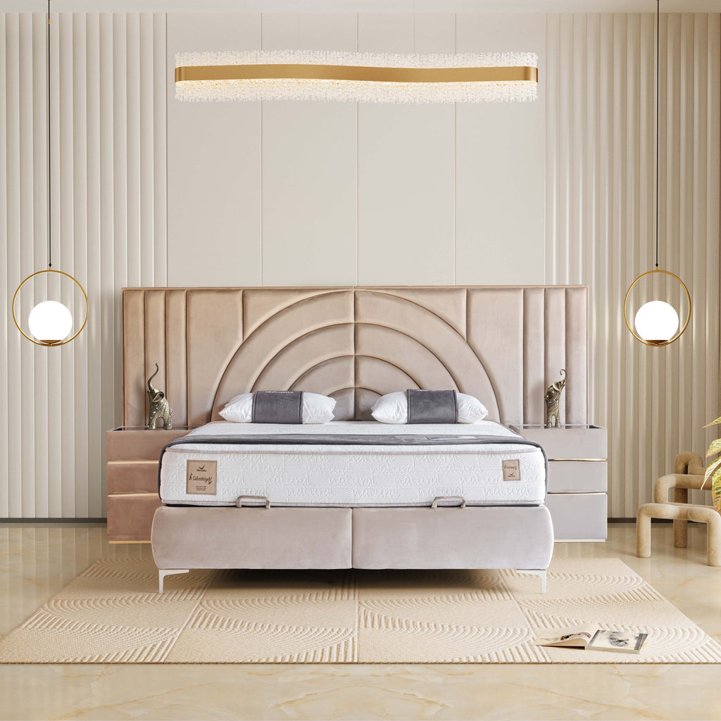 Moon | Revella Boxspringbett mit Stauraum