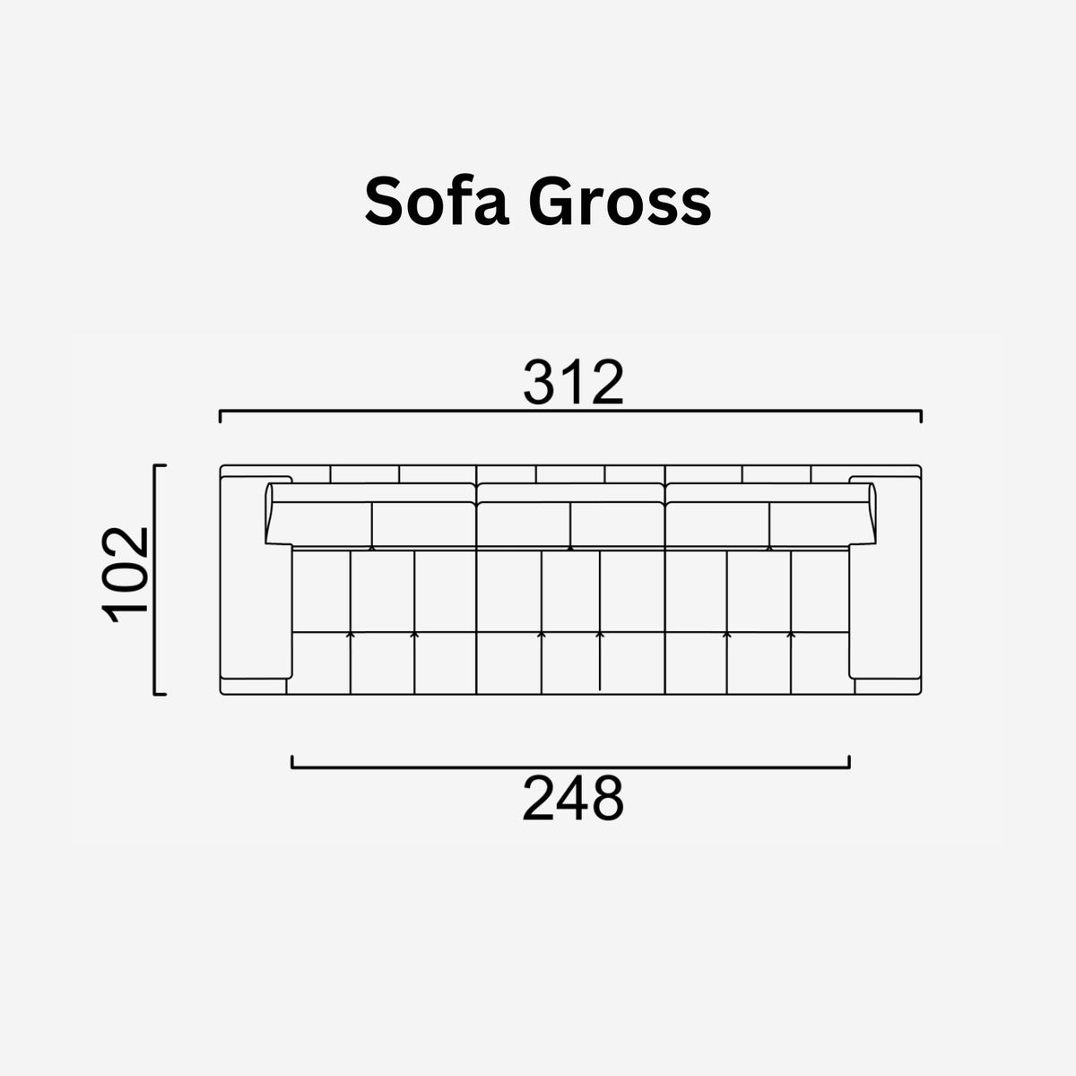 Panamera Comfort Sofa | Saloni