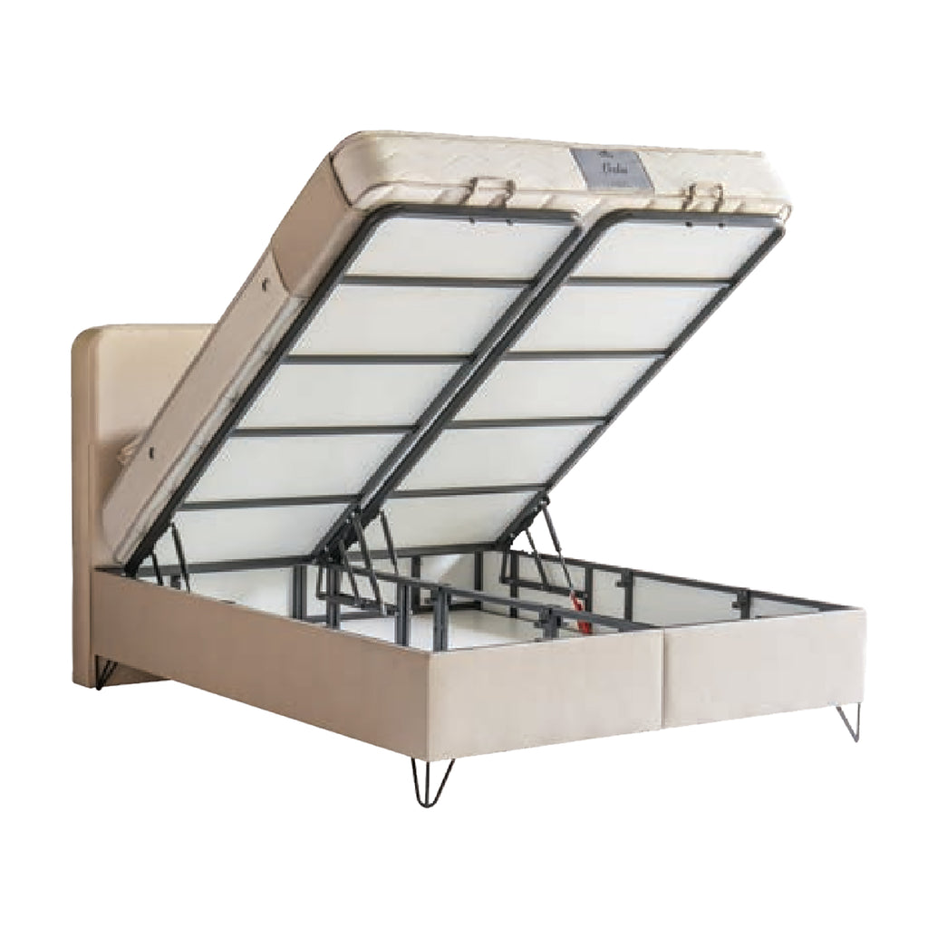 Leda | Revella Boxspringbett mit Stauraum