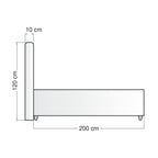 Sienna Line | Revella Boxspringbett mit Stauraum