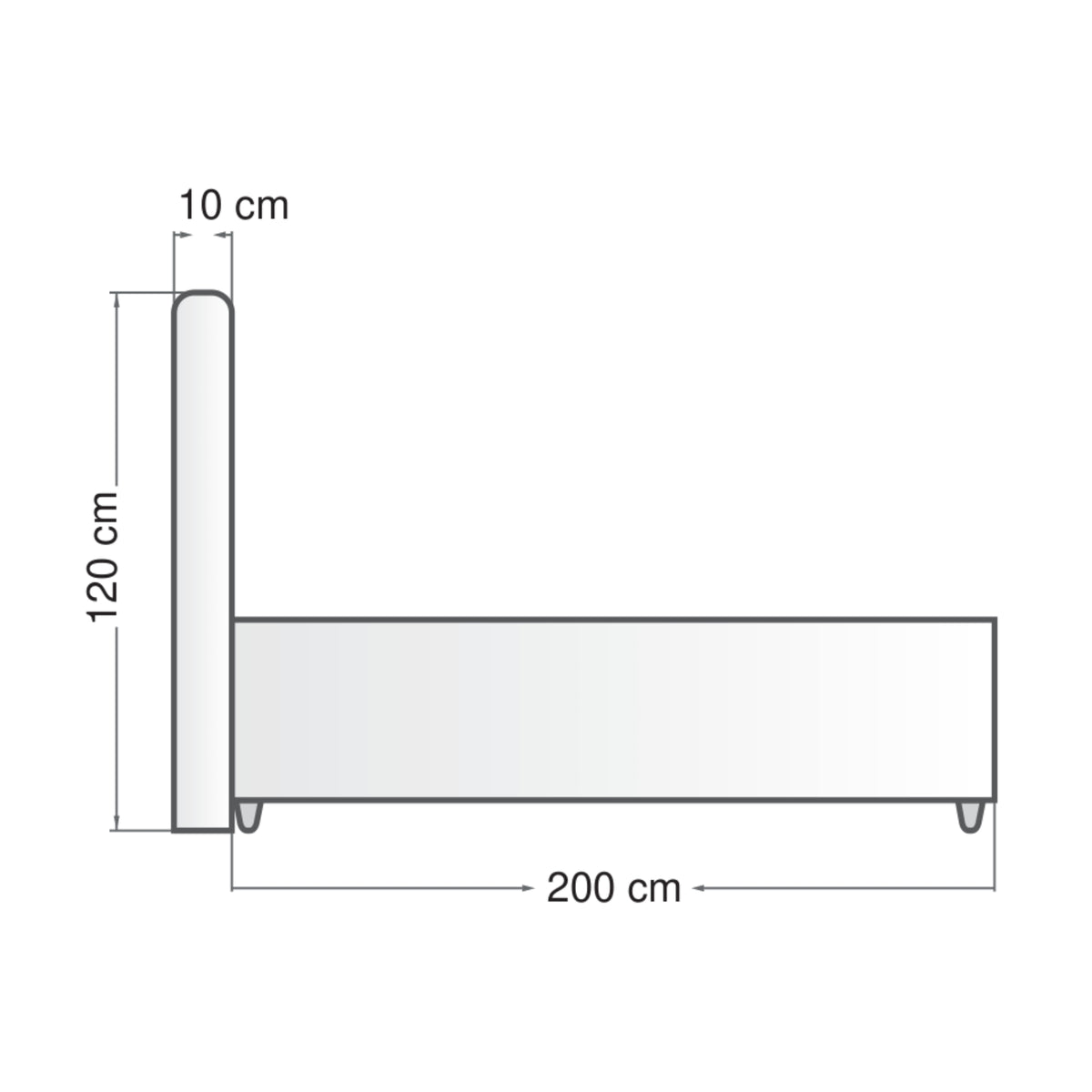 Sienna Line | Revella Boxspringbett mit Stauraum