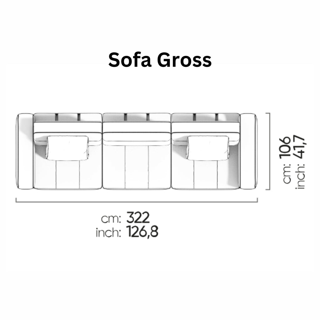 Morocco Relax Sofa | Saloni