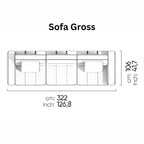 Morocco Relax Sofa | Saloni