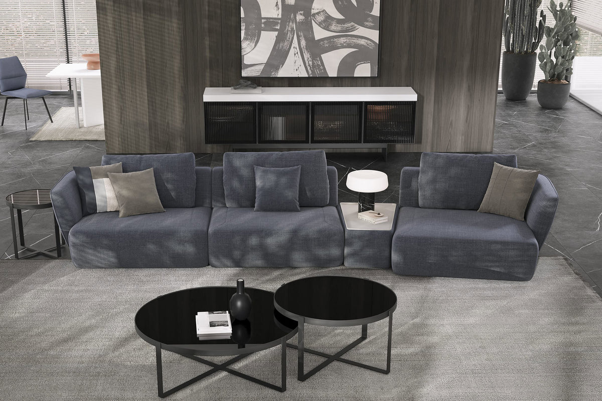Lugano Sofa mit Couchtisch | Saloni