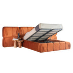 Cube | Revella Boxspringbett mit Stauraum