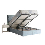 Grey Stone | Revella Boxspringbett mit Stauraum