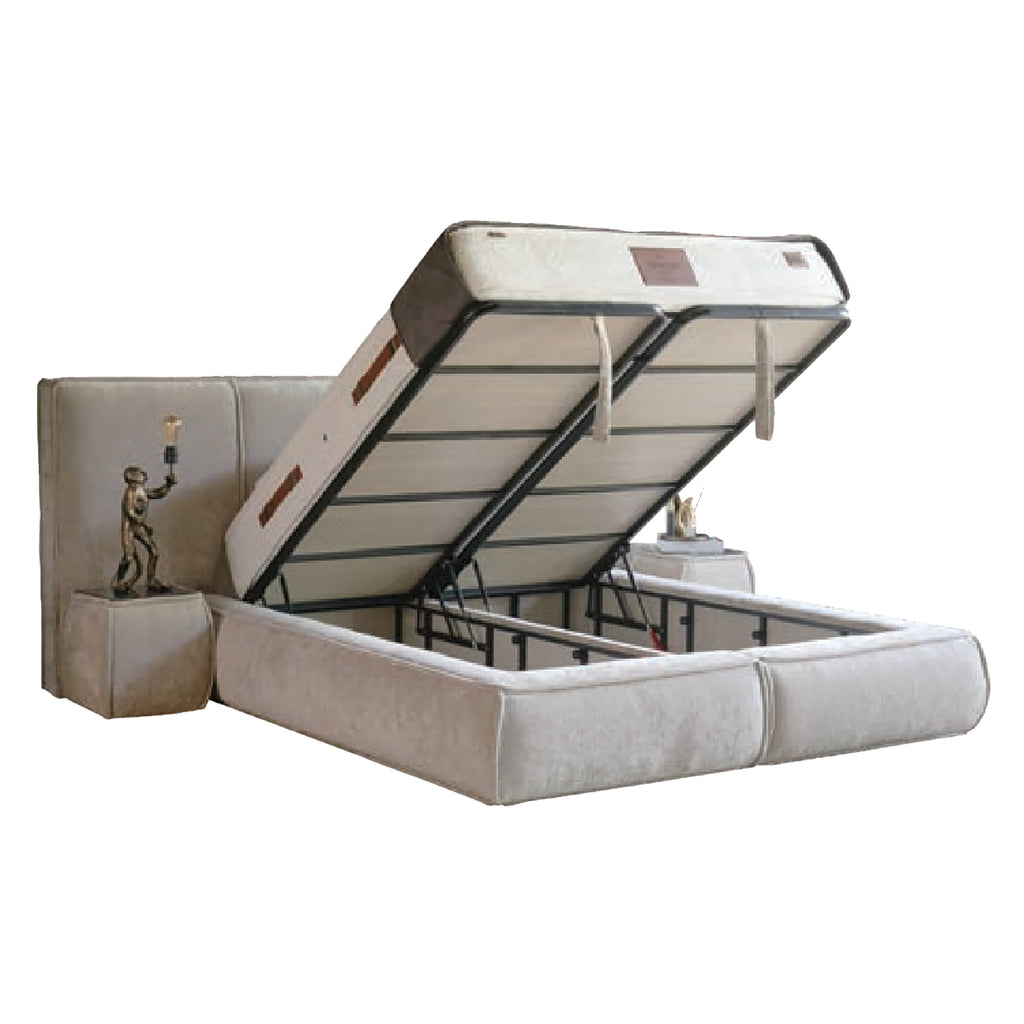 Seossa | Revella Boxspringbett mit Stauraum