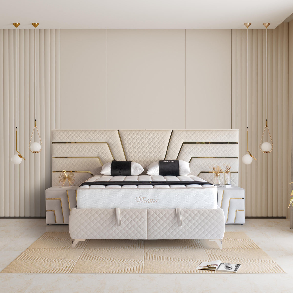 Verona | Revella Boxspringbett mit Stauraum