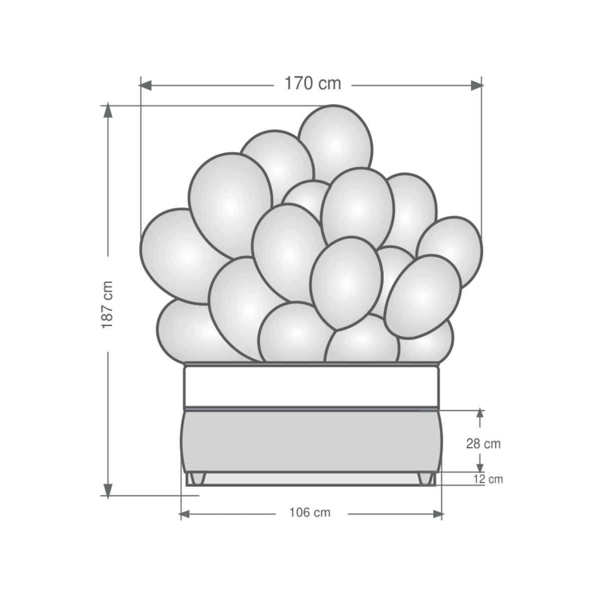 Baloon | Revella Kinderbett mit Stauraum