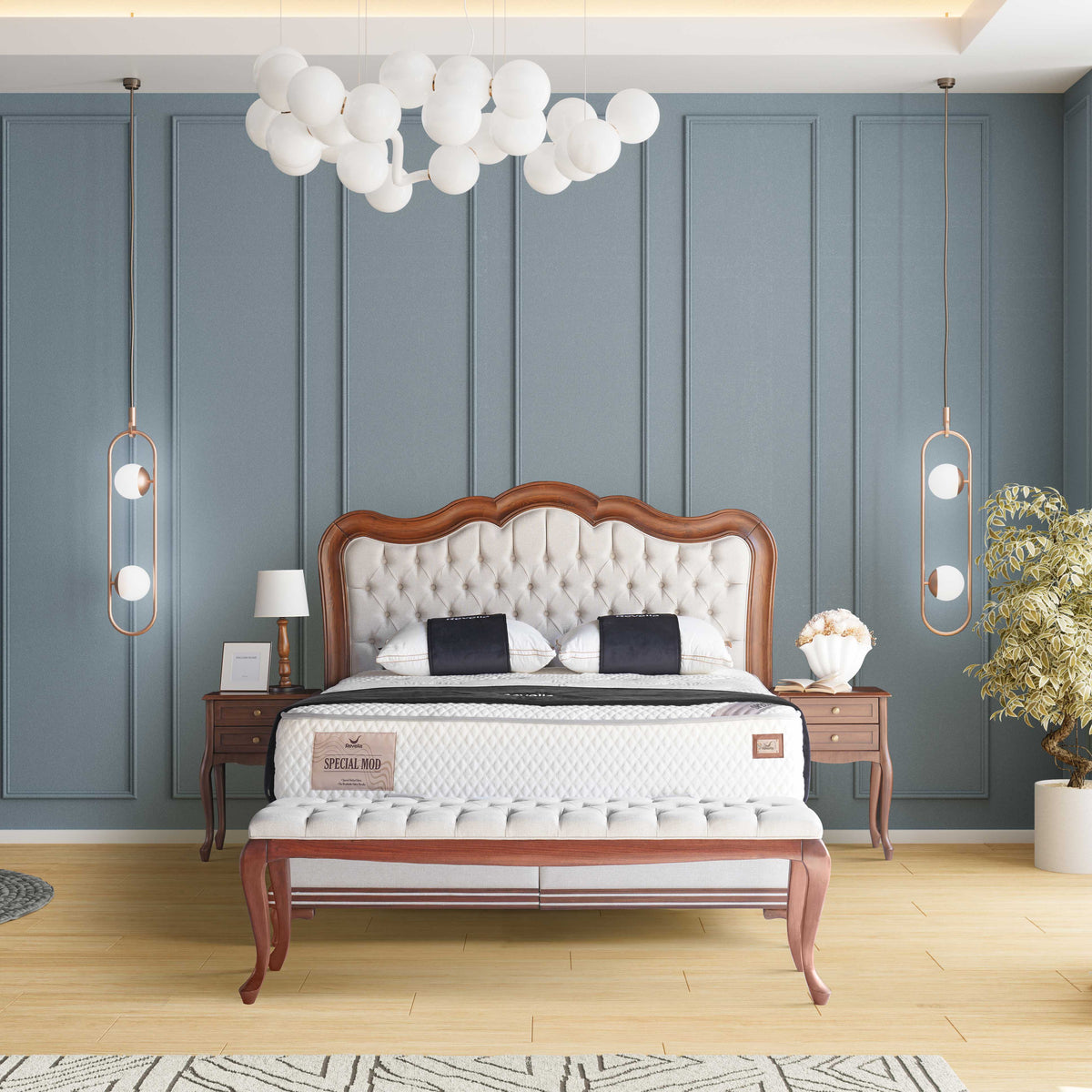 Special Mod | Revella Boxspringbett mit Stauraum